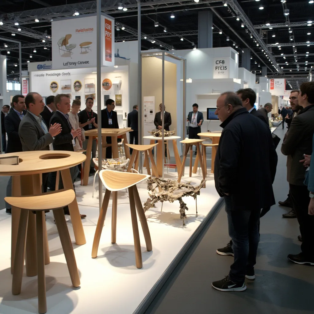 Exposición de proyectos de diseño innovadores